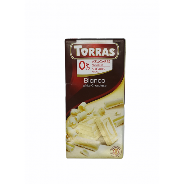 Шоколад Torras Blanco білий  75 г