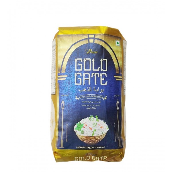 Рис басматі пропарений, GOLD GATE 1 кг