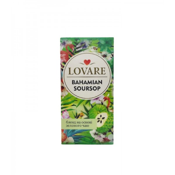 Чай LOVARE Bahamian soursop 24*2 г 