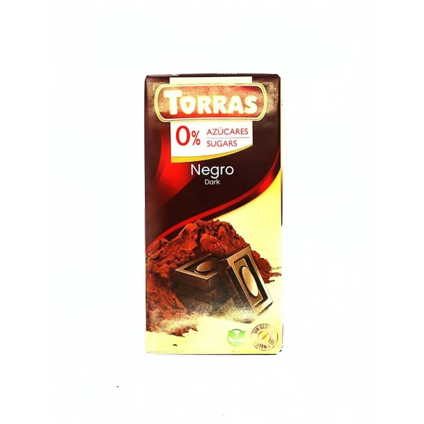 Шоколад Torras Negro DARK  75 гр.